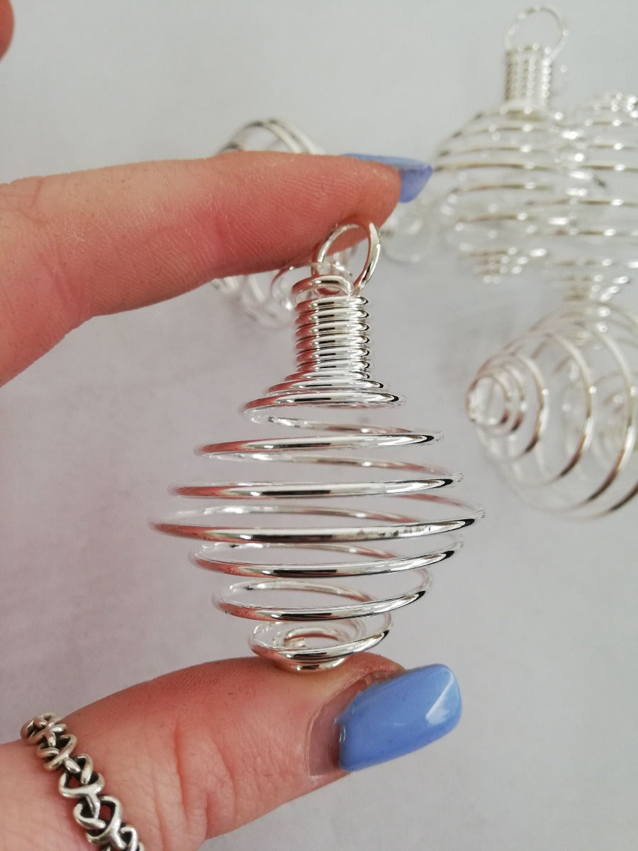 Cage Pendant - SL - Large - 5pc Cage Pendant - SL - Large - 5pc